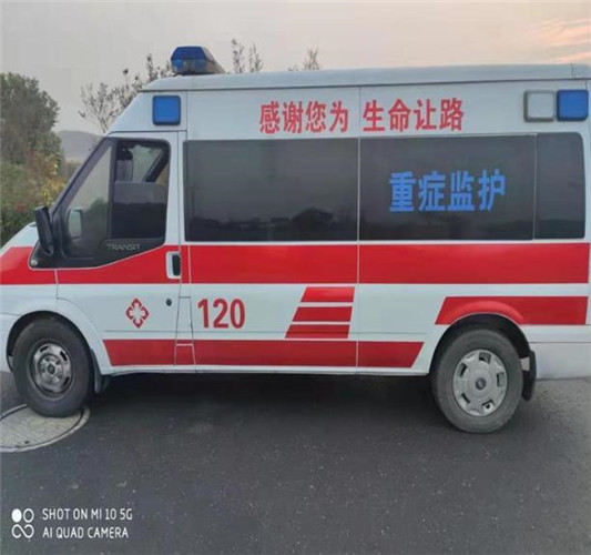 碧江救护车出租服务案例3